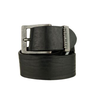 Bikkembergs - Dapper Dark Brown Calfskin Leather Belt