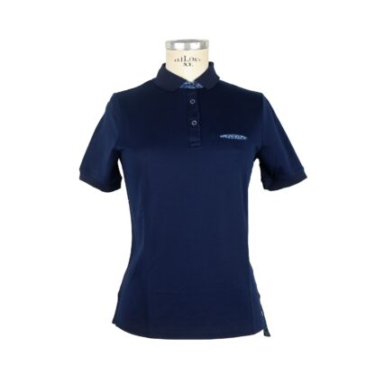 Jacob Cohen - Elegant Dark Blue Cotton Polo Shirt for Women