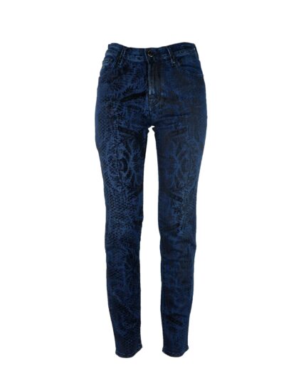 Jacob Cohen - Elegant Elasticized Blue Denim Jeans