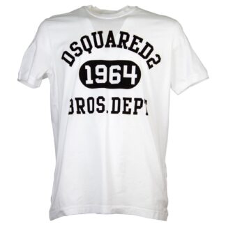 Dsquared² - Sleek Black Logo Tee with Classic Roundneck