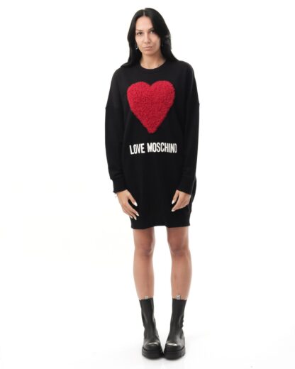 Love Moschino - Black Cotton Women Dress