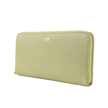 Cavalli Class - Gray Calfskin Women Wallet