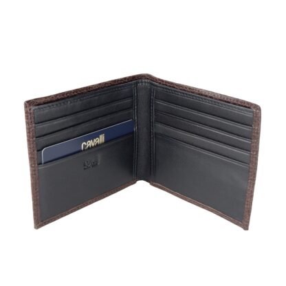 Cavalli Class - Brown Calfskin Men Wallet