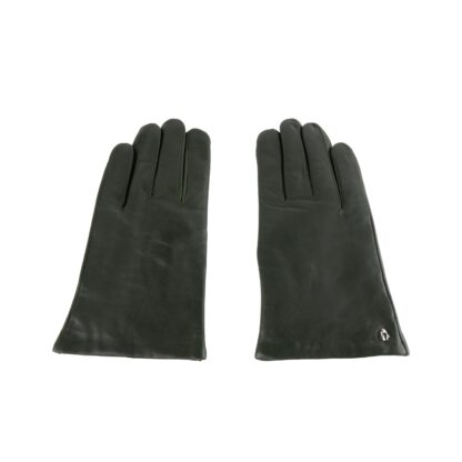 Cavalli Class - Green Lambskin Leather Men Glove