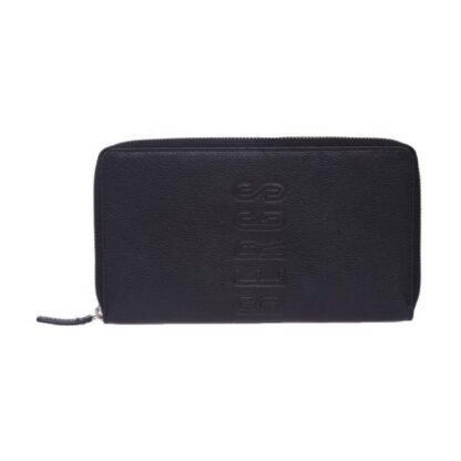 Bikkembergs - Sleek Black Calfskin Document Holder