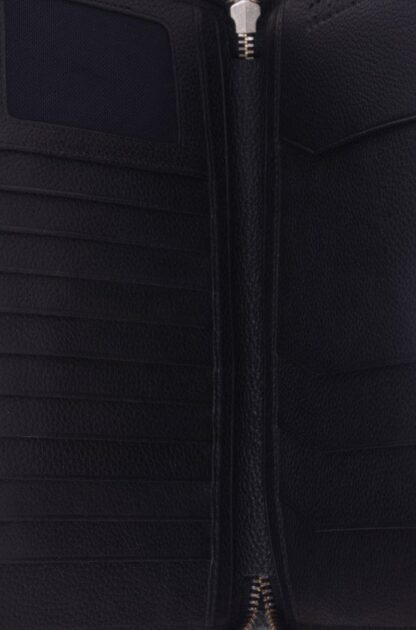 Bikkembergs - Sleek Black Calfskin Document Holder