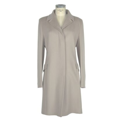 Made in Italy - Beige Wool Women Coat