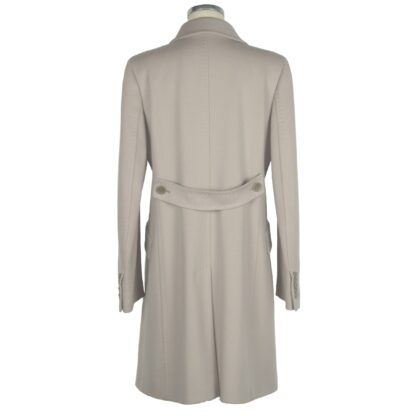 Made in Italy - Beige Wool Women Coat