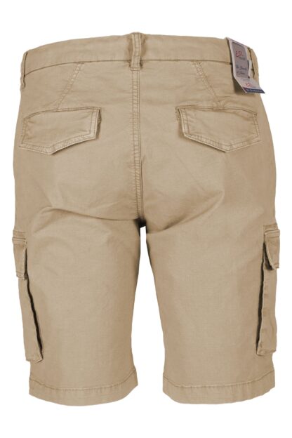 Yes Zee - Beige Cotton Men Short