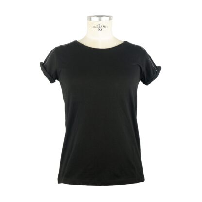 Patrizia Pepe - Black Cotton Women T-Shirt