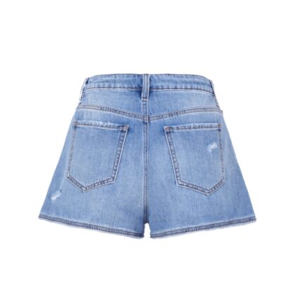 Love Moschino - Blue Cotton Women Short