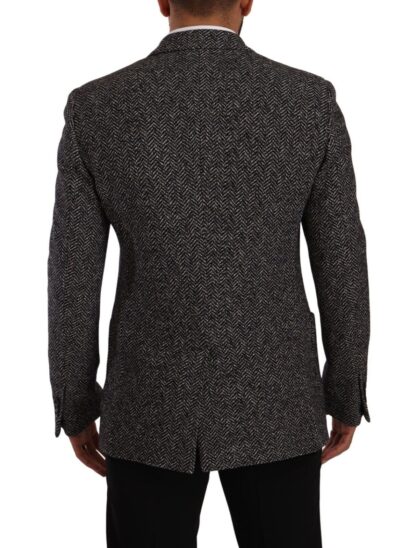 Dolce & Gabbana - Elegant Slim Fit Gray Wool Blazer