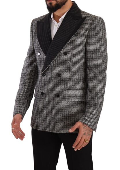 Dolce & Gabbana - Elegant Slim Fit Tweed Two-Button Blazer