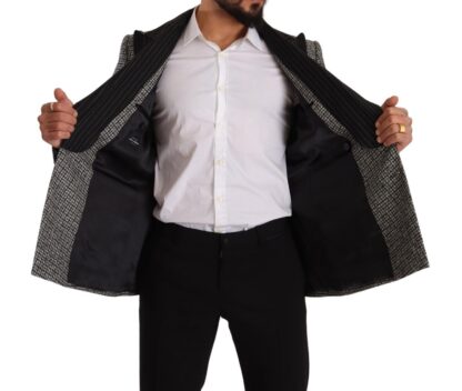 Dolce & Gabbana - Elegant Slim Fit Tweed Two-Button Blazer