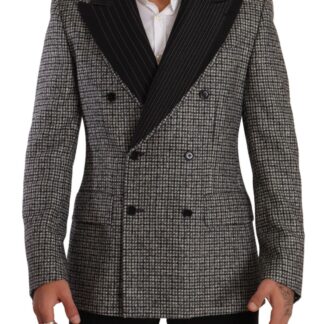 Dolce & Gabbana - Elegant Slim Fit Silk Blend Blazer in Blue