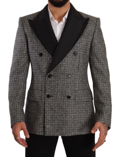 Dolce & Gabbana - Elegant Slim Fit Tweed Two-Button Blazer