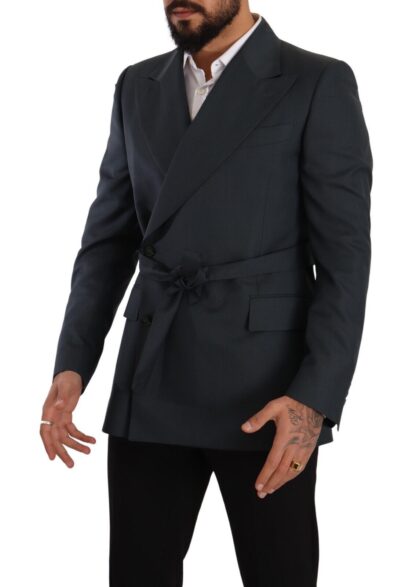 Dolce & Gabbana - Elegant Slim Fit Silk-Wool Blend Blazer