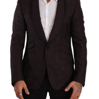 Dolce & Gabbana - Elegant Slim Fit Tweed Two-Button Blazer