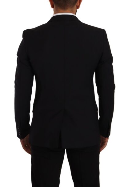 Dolce & Gabbana - Elegant Black Martini Slim Fit Blazer and Vest