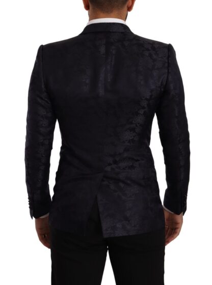 Dolce & Gabbana - Elegant Dark Blue MARTINI Formal Blazer