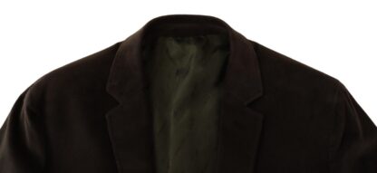 Dolce & Gabbana - Elegant Velvet Slim Fit Blazer in Brown