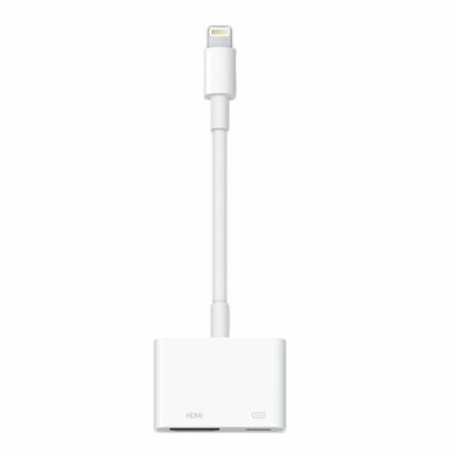 Apple Lightning Digital AV Adapter / Apple iPad/iPhone/iPod AV cable Apple Dock lightning plug HDMI socket - Αντάπτορας MD826AM/A Λευκό