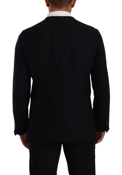 Dolce & Gabbana - Elegant Dark Grey Alpaca Blend Jacket