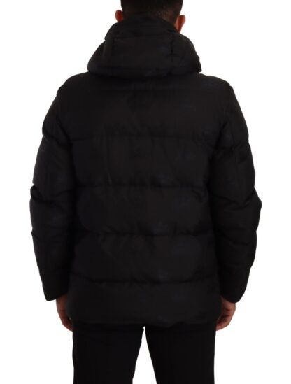 Dolce & Gabbana - Elegant Black Parka Hooded Jacket