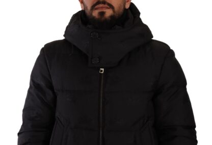 Dolce & Gabbana - Elegant Black Parka Hooded Jacket