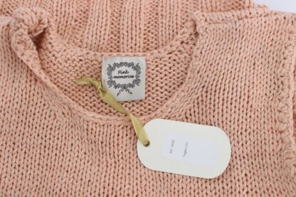 PINK MEMORIES - Elegant Pink Knitted Sleeveless Vest Sweater