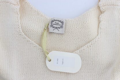 PINK MEMORIES - Beige Sleeveless Knit Vest Sweater