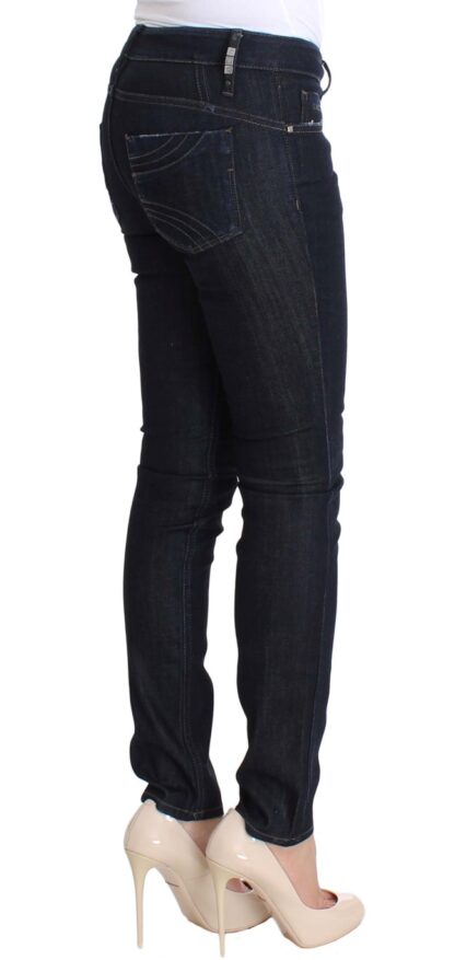 Costume National - Chic Slim Fit Skinny Blue Jeans