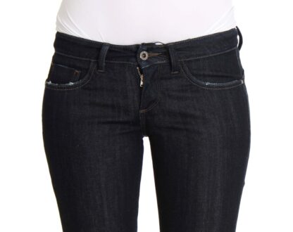 Costume National - Chic Slim Fit Skinny Blue Jeans