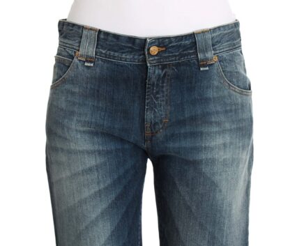 John Galliano - Chic Relaxed Fit Blue Wash Jeans