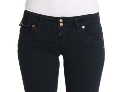 John Galliano - Elegant Slim Fit Blue Jeans