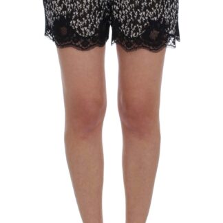 Dolce & Gabbana - Elegant Silk Lace Sleep-Shorts