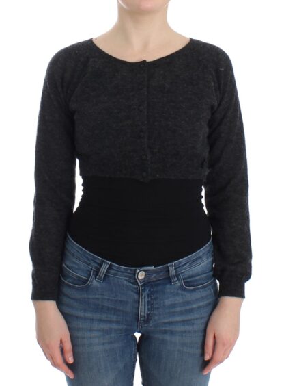 Ermanno Scervino - Chic Cropped Alpaca Wool Sweater