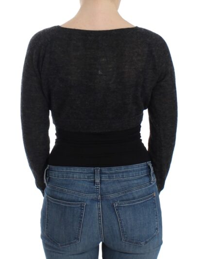 Ermanno Scervino - Chic Cropped Alpaca Wool Sweater