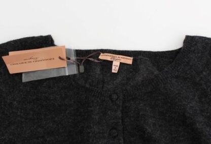 Ermanno Scervino - Chic Cropped Alpaca Wool Sweater