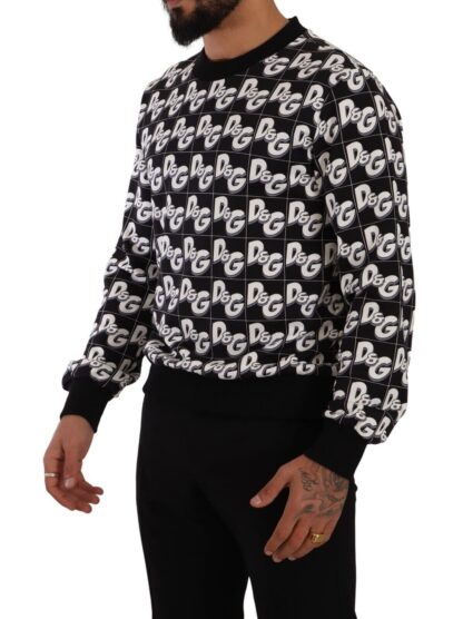 Dolce & Gabbana - Elegant Monochrome Crewneck Sweater