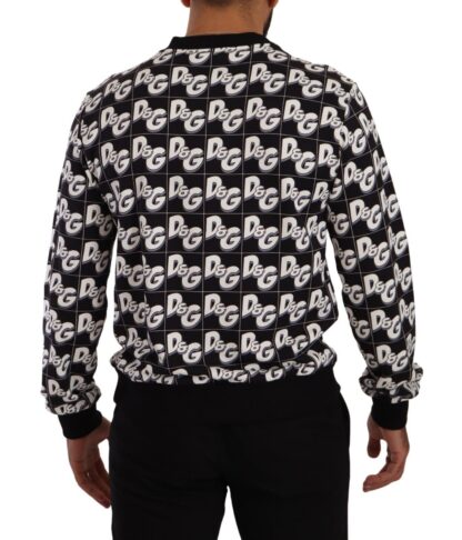 Dolce & Gabbana - Elegant Monochrome Crewneck Sweater