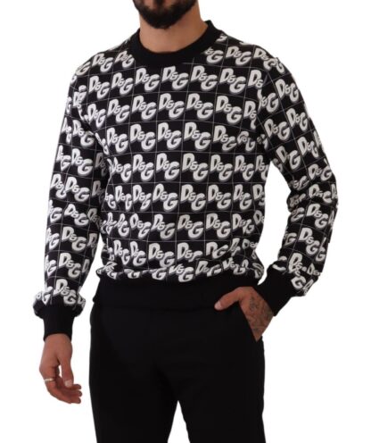 Dolce & Gabbana - Elegant Monochrome Crewneck Sweater