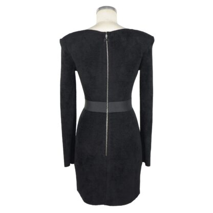 Elisabetta Franchi - Black Wool Women Dress