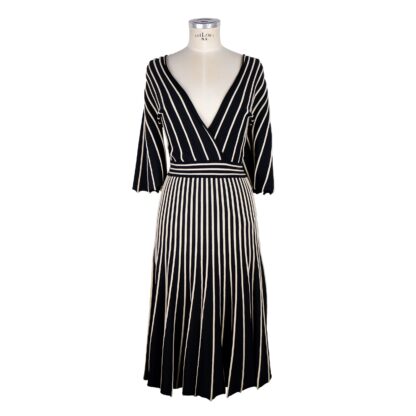 Elisabetta Franchi - Black Viscose Women Dress