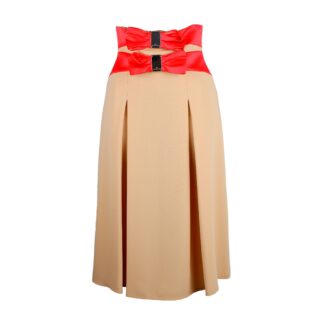 Elisabetta Franchi - White Polyester Women Skirt