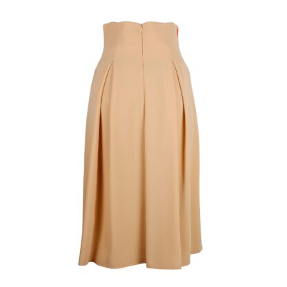 Elisabetta Franchi - Beige Polyester Women Skirt