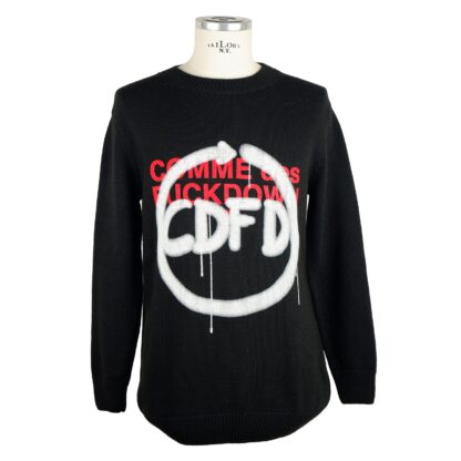 Comme Des Fuckdown - Black Acrylic Men Sweater