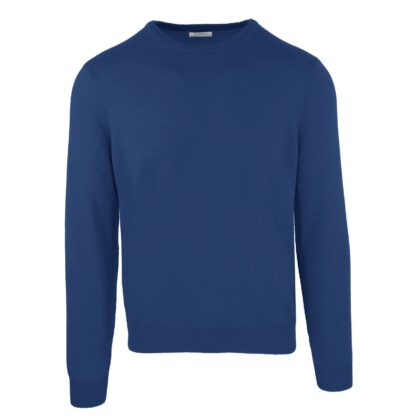 Malo - Blue Wool Men Sweater