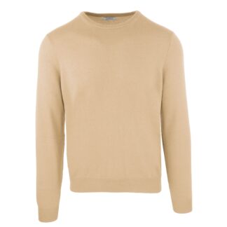 Malo - Elegant Brown Cashmere-Wool Blend Sweater