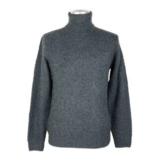 Yes Zee - Chic Men's Turtleneck Sweater in Blue